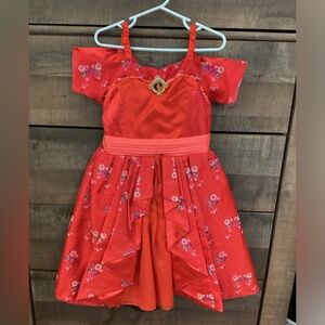 Disney Elena of Avalor Princess Costume Dress XSmall 6 EUC